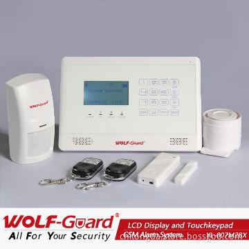 Latest safe house burglar alarm system  with LCD dispaly and Keypad